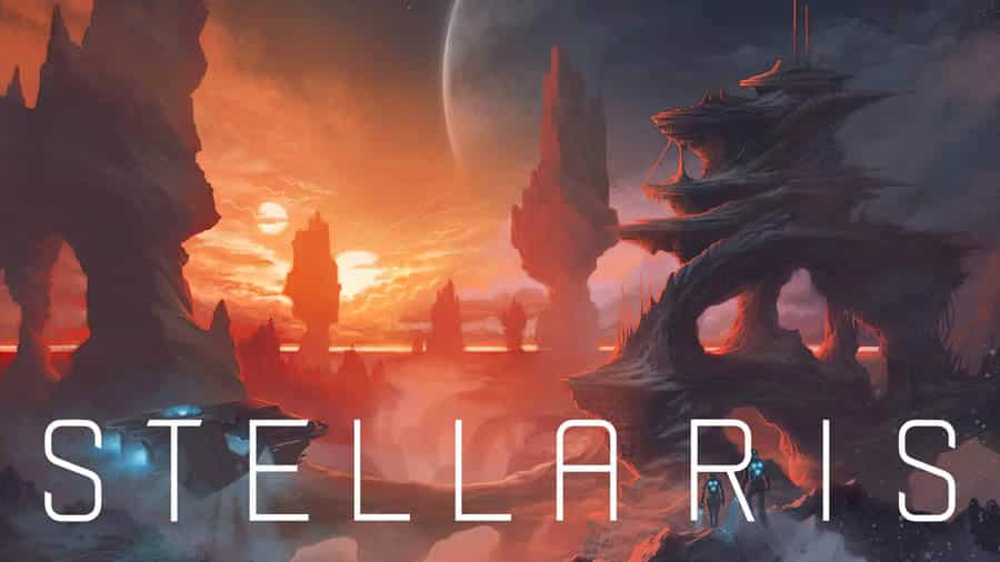 A picture of Stellaris, one of the best commando games for Mac.