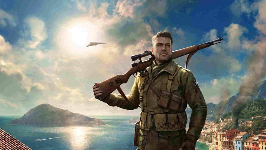 A picture of Sniper Elite 4, one of the best commando games for PS4.