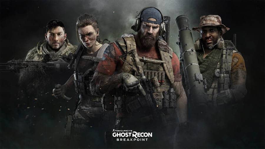 A picture of Ghost Recon: Breakpoint, one of the best commando games for PS5.