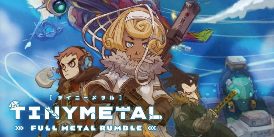 The official picture of Tiny Metal: Full Metal Rumble, one of the best commando games for Switch.