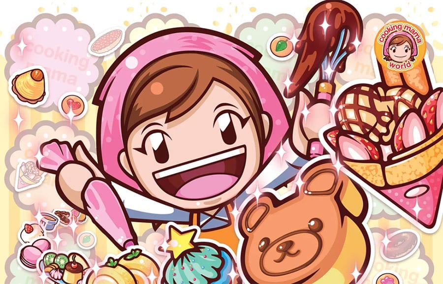 The Official Picture of Cooking Mama: Let's Cook! with its character, One of best cooking games for chromebook.