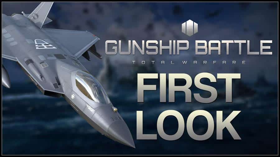 A picture of Gunship Battle: Total Warfare, one of the best jet games for android.