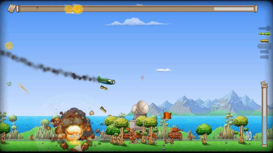 A picture of Rogue Aces, one of the best jet games for switch.