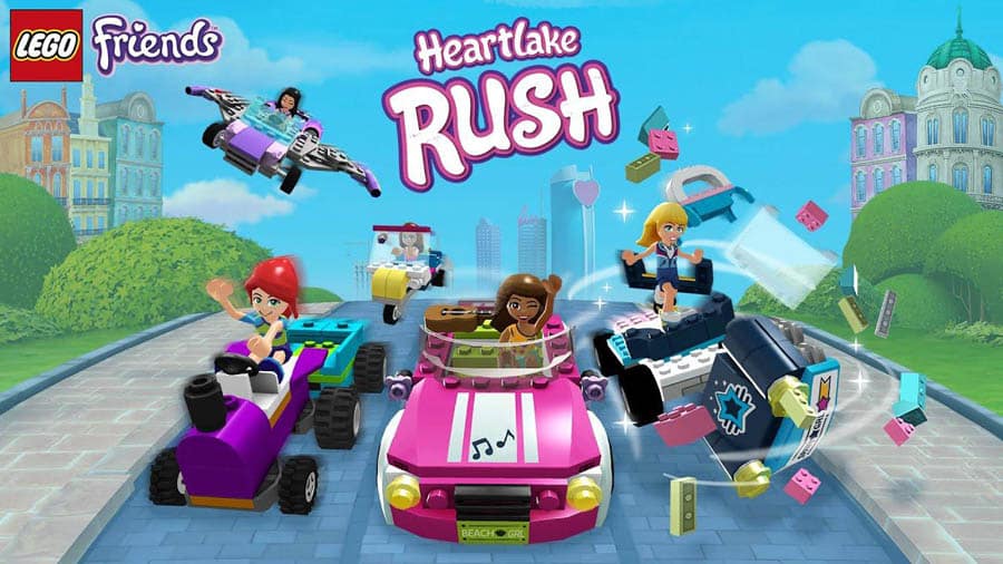 An official photo of LEGO Friends: Heartlake Rush.