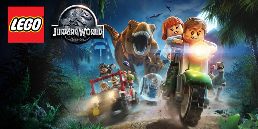 A main picture of LEGO Jurassic World, one of the best lego games for ios.