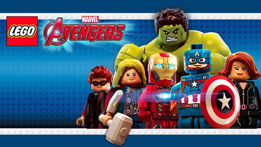 The official cover of LEGO Marvel’s Avengers.