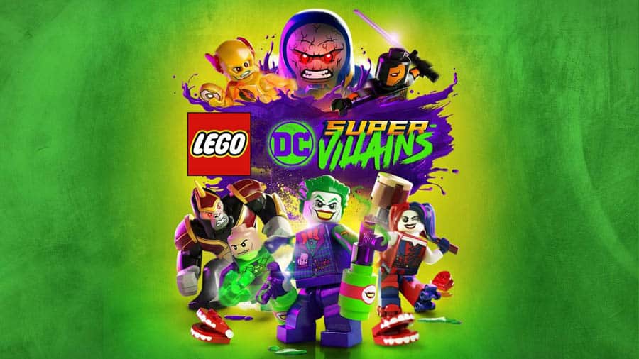 An official wallpaper of LEGO DC Super-Villains.