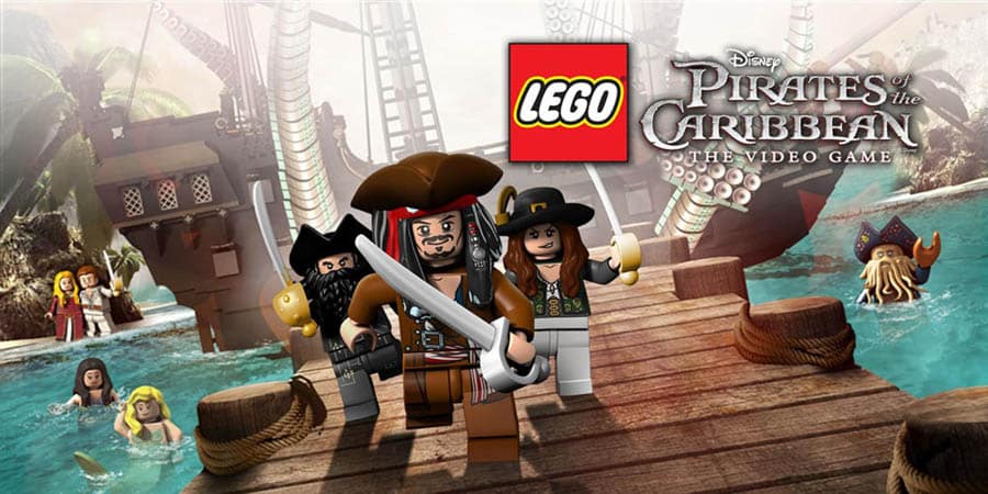 An official wallpaper of LEGO Pirates of the Caribbean.