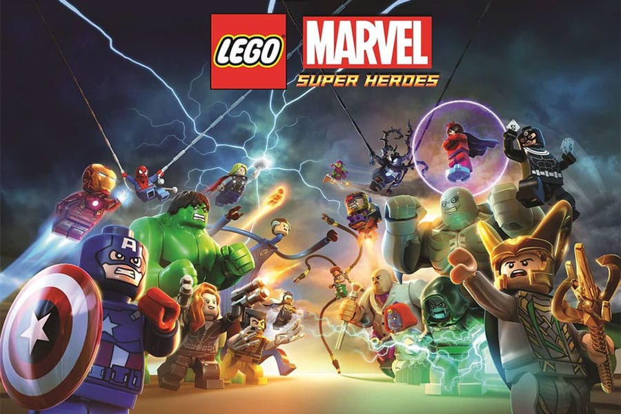 An official picture of LEGO Marvel Super Heroes.