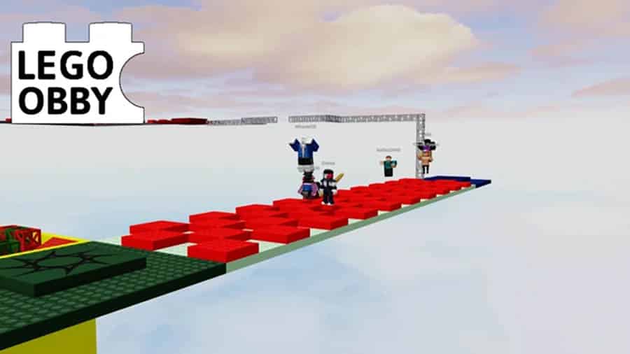 A picture of LEGO Obby, one of the best lego games for roblox.