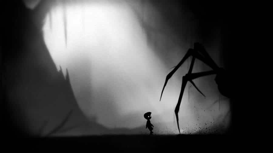 A picture of Limbo, one of the best light games for pc.