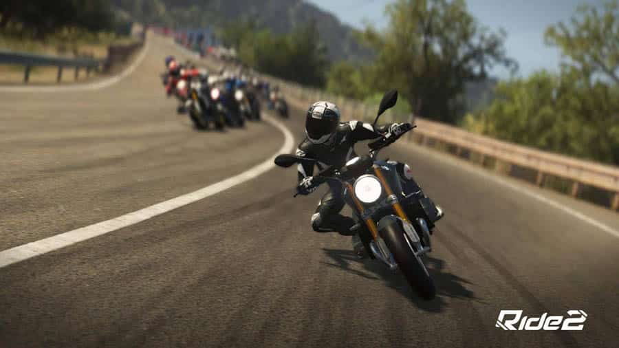 A main picture of RIDE 2, one of the best motorcycle games for ps4.