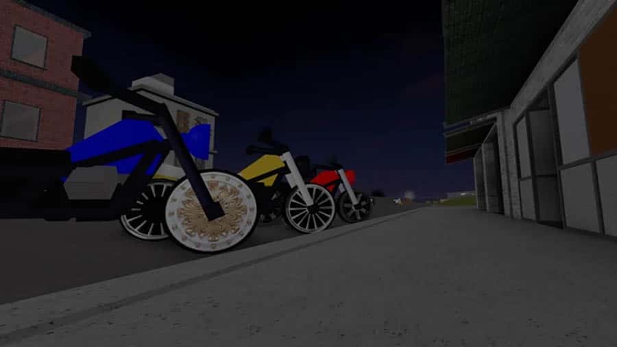 A picture of Moto Madness, one of the best motorcycle games for roblox.