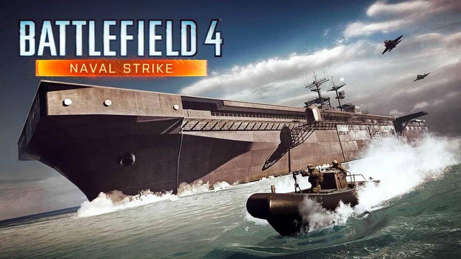 The Official Picture of Battlefield 4: Naval Strike DLC, One of the Best Naval Games for PS4.