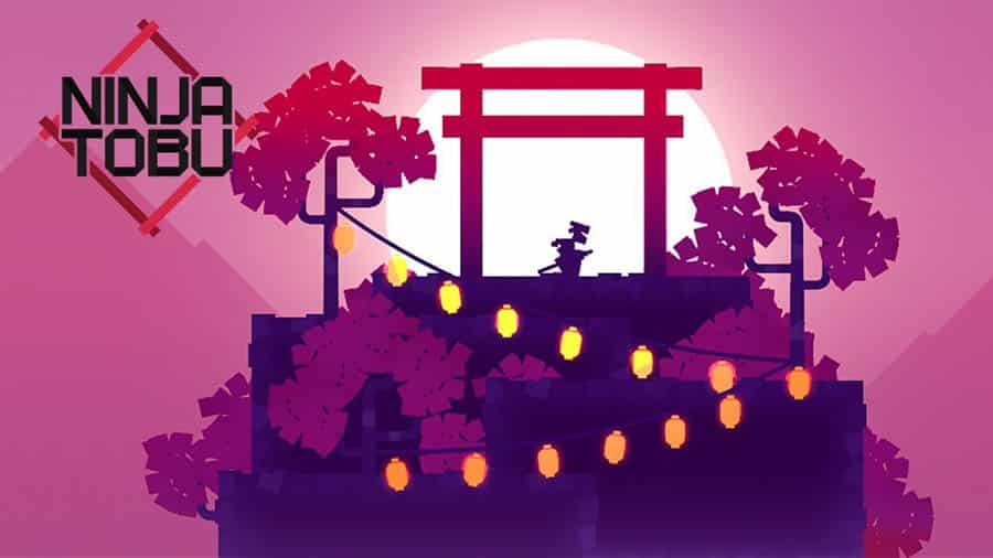 An official photo of Ninja Tobu, one of the best ninja games for Android.