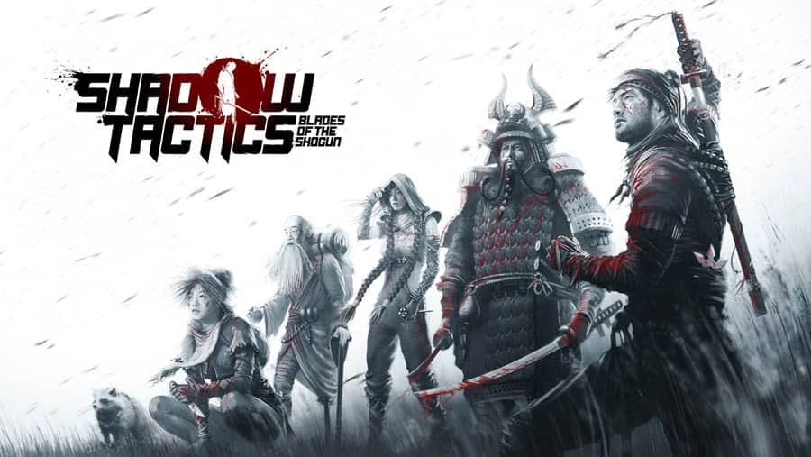 A wallpaper of Shadow Tactics: Blade of the Shogun.