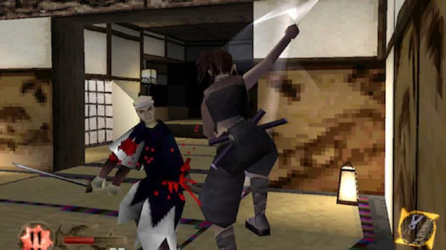 A picture of Tenchu: Stealth Assassins, one of the best ninja games for PC.