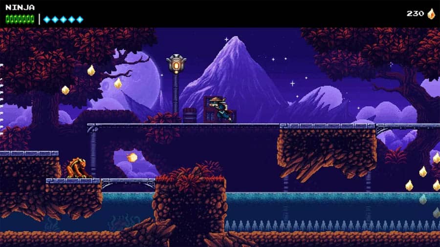 A wallpaper of The Messenger, one of the best ninja games for Steam.