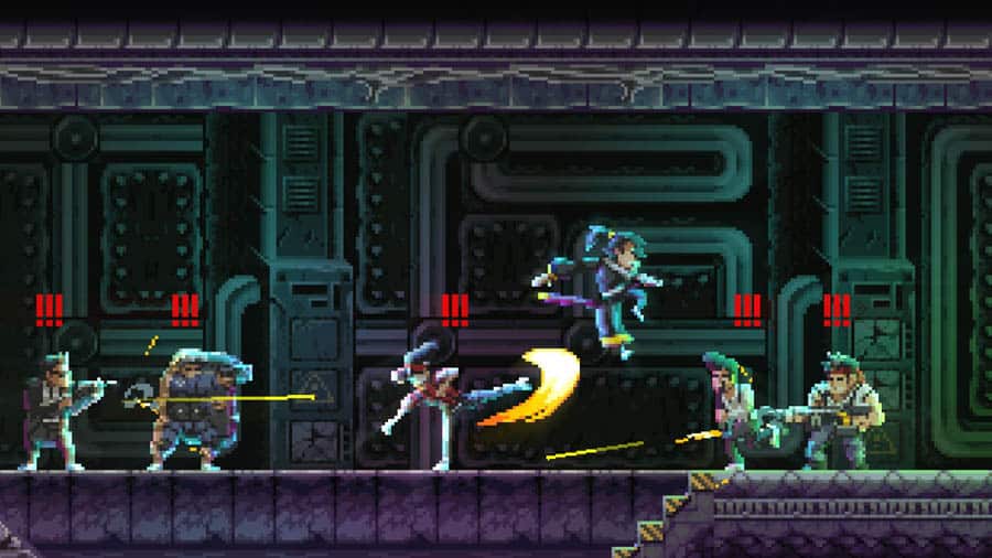 An official picture of Katana ZERO, one of the best ninja games for Steam.