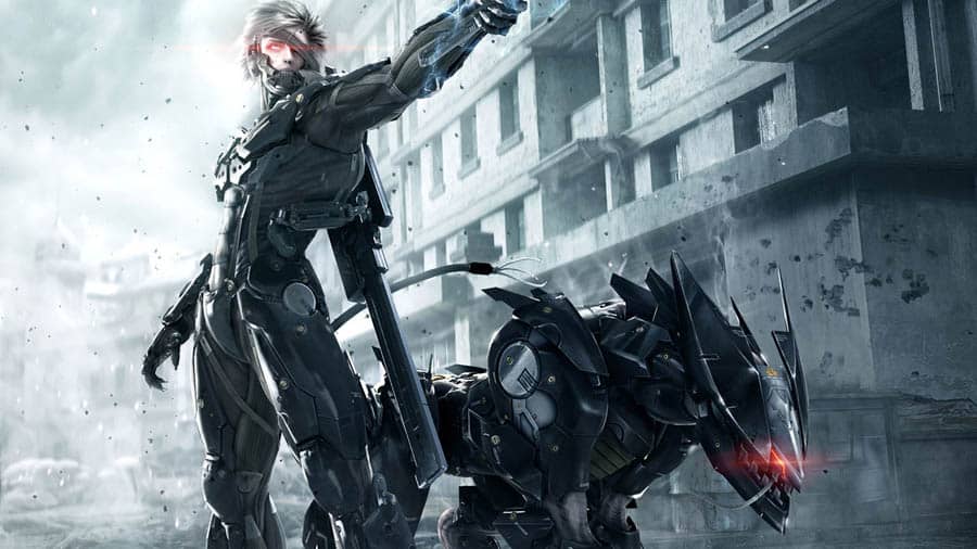 An official picture of Metal Gear Rising: Revengeance.