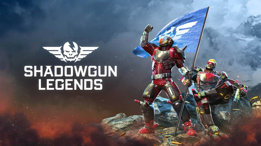 The Official Picture of Shadowgun Legends with its character, One of best sniper game for android.