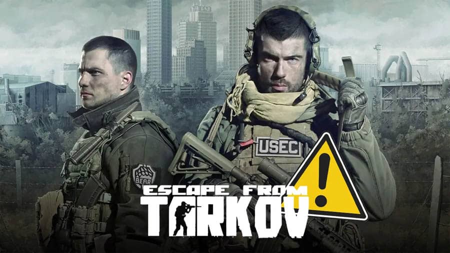 The Official Picture of Escape From Tarkov with its characters, One of best sniper game for pc.