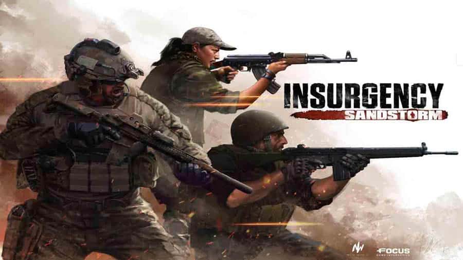 The Official Picture of Insurgency: Sandstorm with its characters, One of best sniper game for pc.