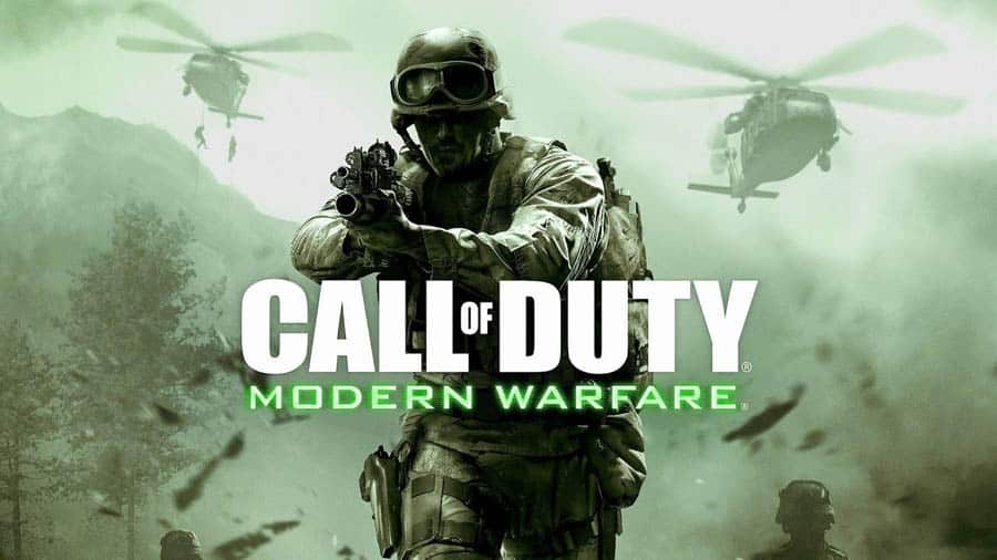 The Official Picture of Call of Duty: Modern Warfare with its character, One of best sniper game for pc.