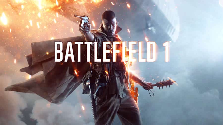 The Official Picture of Battlefield 1  with its character, One of best sniper game for ps4.