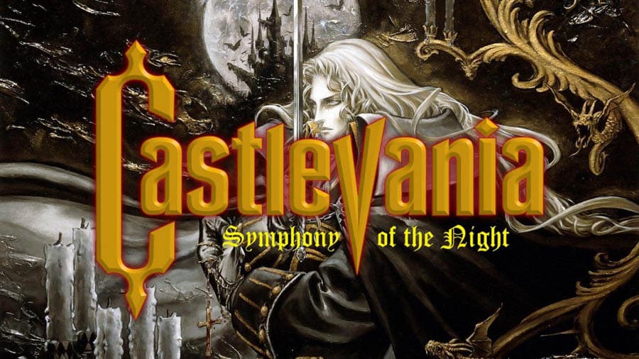 The official picture of Castlevania: Symphony of the Night.