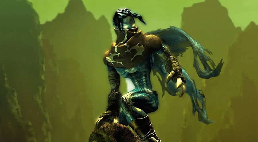 A wallpaper of Legacy of Kain: Soul Reaver, one of the best vampire games for PC.