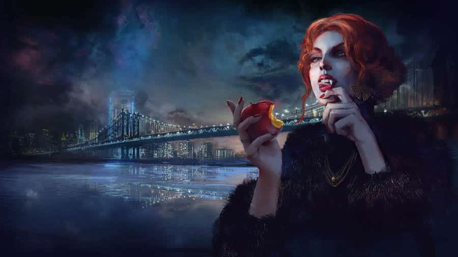 An official picture of Vampire: The Masquerade, one of the best vampire games for PS4.