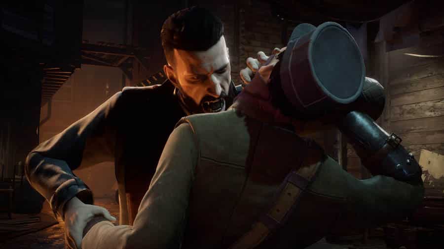 A wallpaper of Vampyr: Remastered.