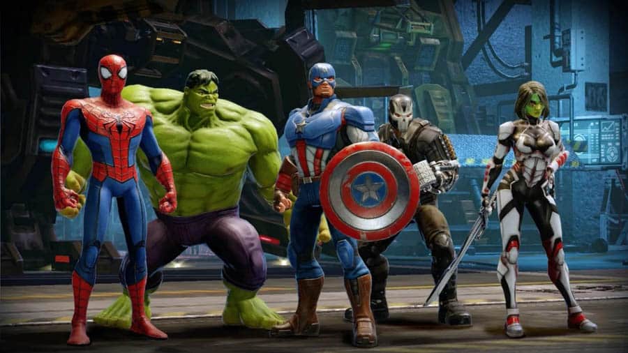 A main picture of MARVEL Strike Force, one of the best venom games for android