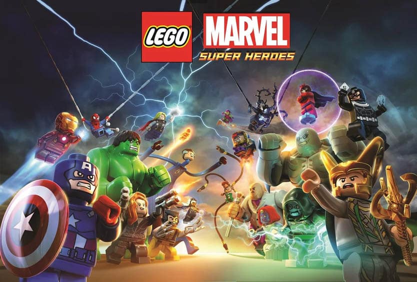 An official photo of LEGO Marvel Super Heroes.