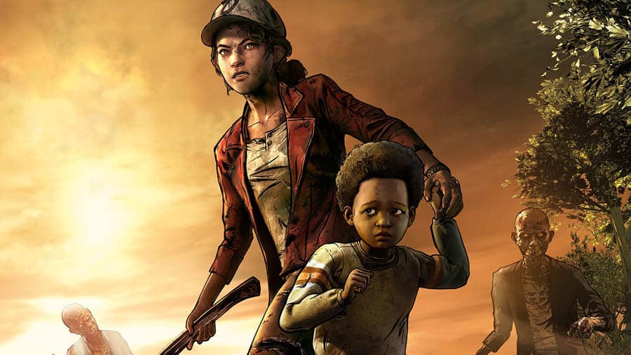 An official picture of The Walking Dead: The Final Season.