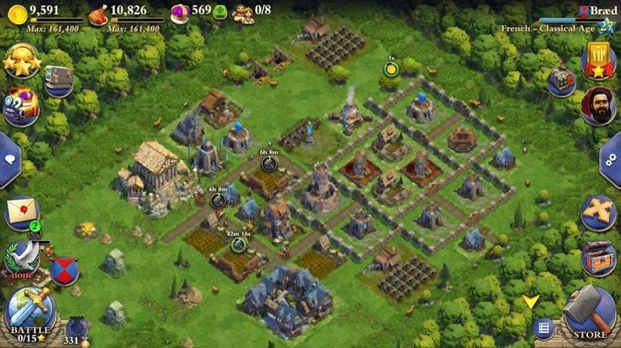 A picture of Dominations, one of the best Age of Empires for Chromebook.