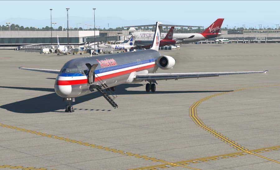 A picture of X-Plane 11, one of the best aircraft games for Steam.