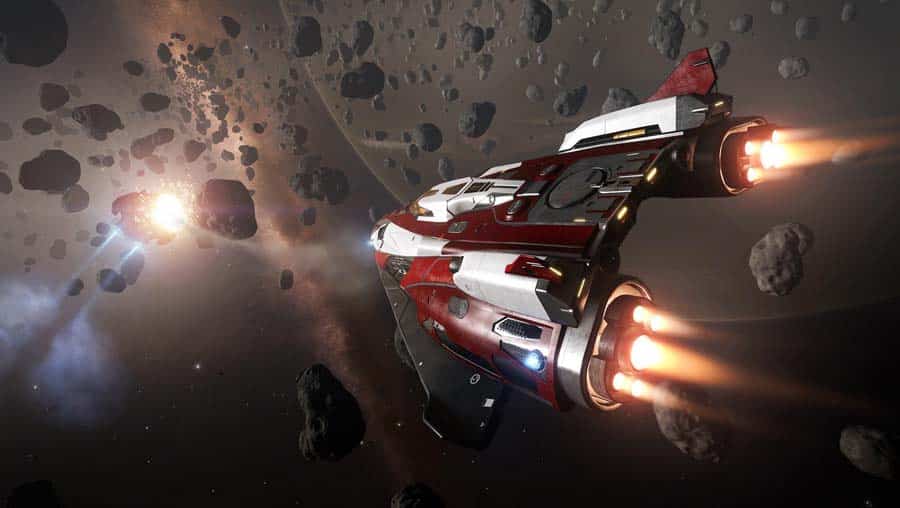 An official picture of Elite Dangerous, one of the best aircraft games for Xbox.