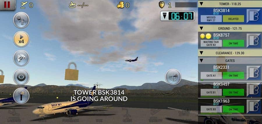 A picture of Unmatched Air Traffic Control, one of the best airport management games for iOS.