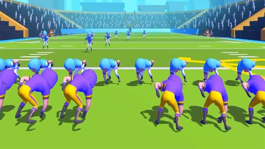 A picture of Touchdown Glory, one of the best American Football games for Android.