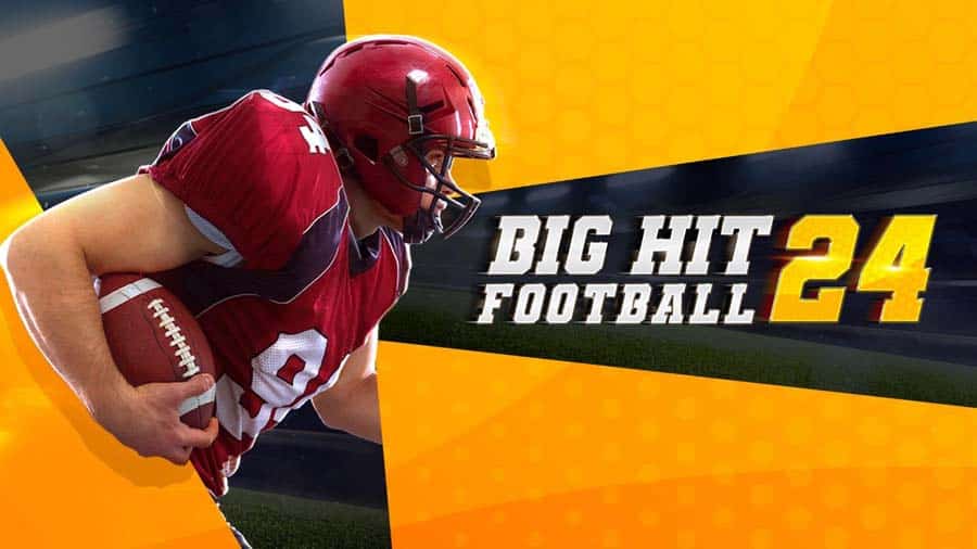 An official picture of Big Hit Football 24, one of the best American Football games for iOS.