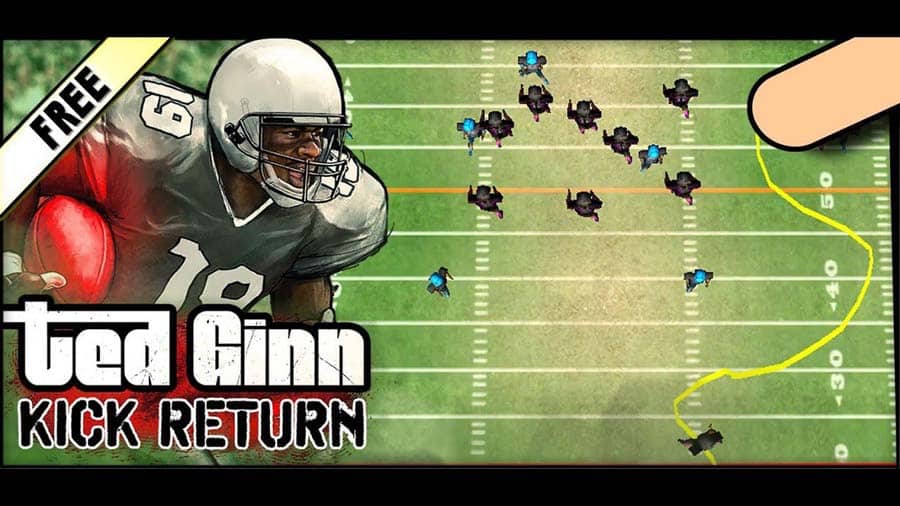 A main photo of Ted Ginn: Kick Return, one of the best American Football games for iOS.