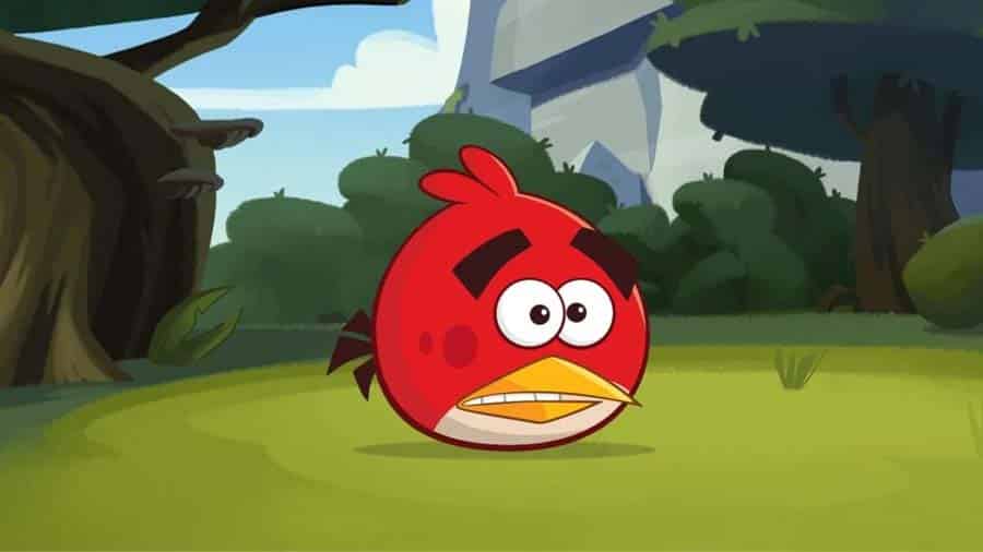 A picture of Angry Birds Classic, one of the best Angry Birds games for Android.