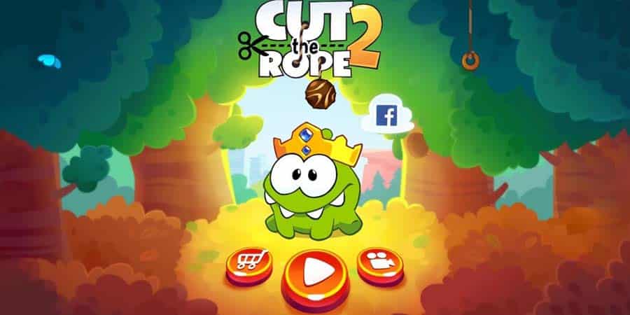 An official picture of Cut the Rope 2, one of the best Angry Birds games for Chromebooks.