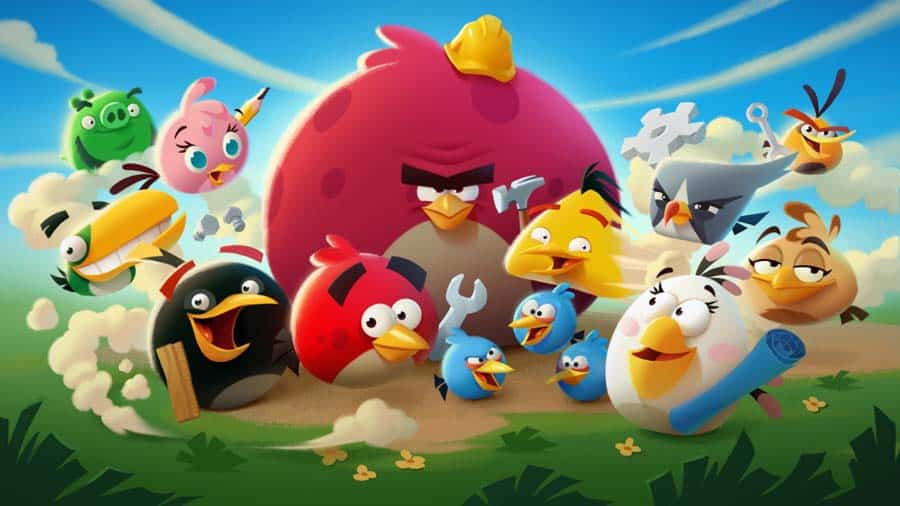 The Official Picture of Angry Birds 2.