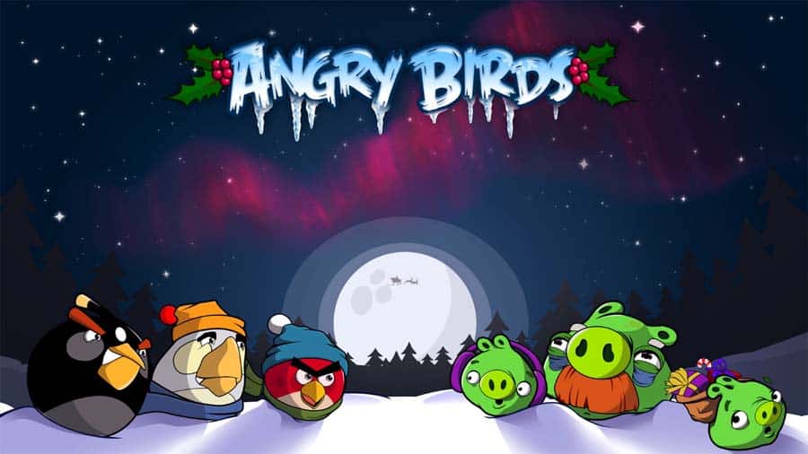 The Official Picture of Angry Birds Seasons.