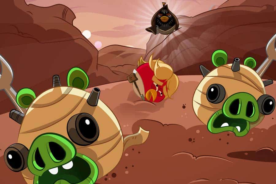 The Official Picture of Angry Birds Star Wars.