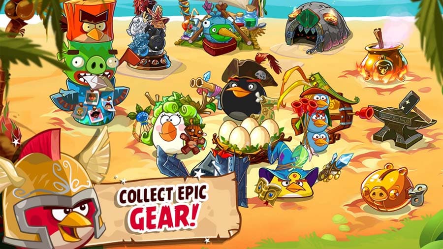 The Official Picture of Angry Birds Epic.