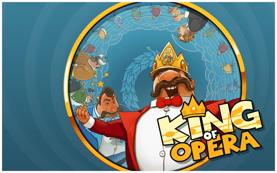 A picture of King of Opera, one of the best artillery games on Android.